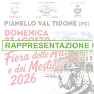 Adesione Fiera Arti e Mestieri 2026 – Rappresentazione Antichi Mestieri